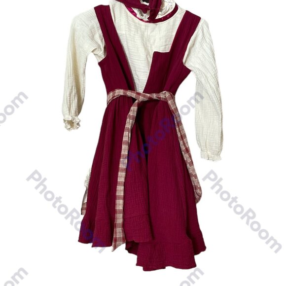 Kid's Dress, 5-7 Years (Approx.), Multi Color, Preloved in Excellent Condition - Picture 4 of 10